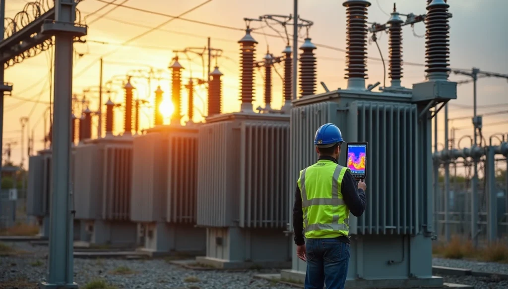 Electrical substation faults